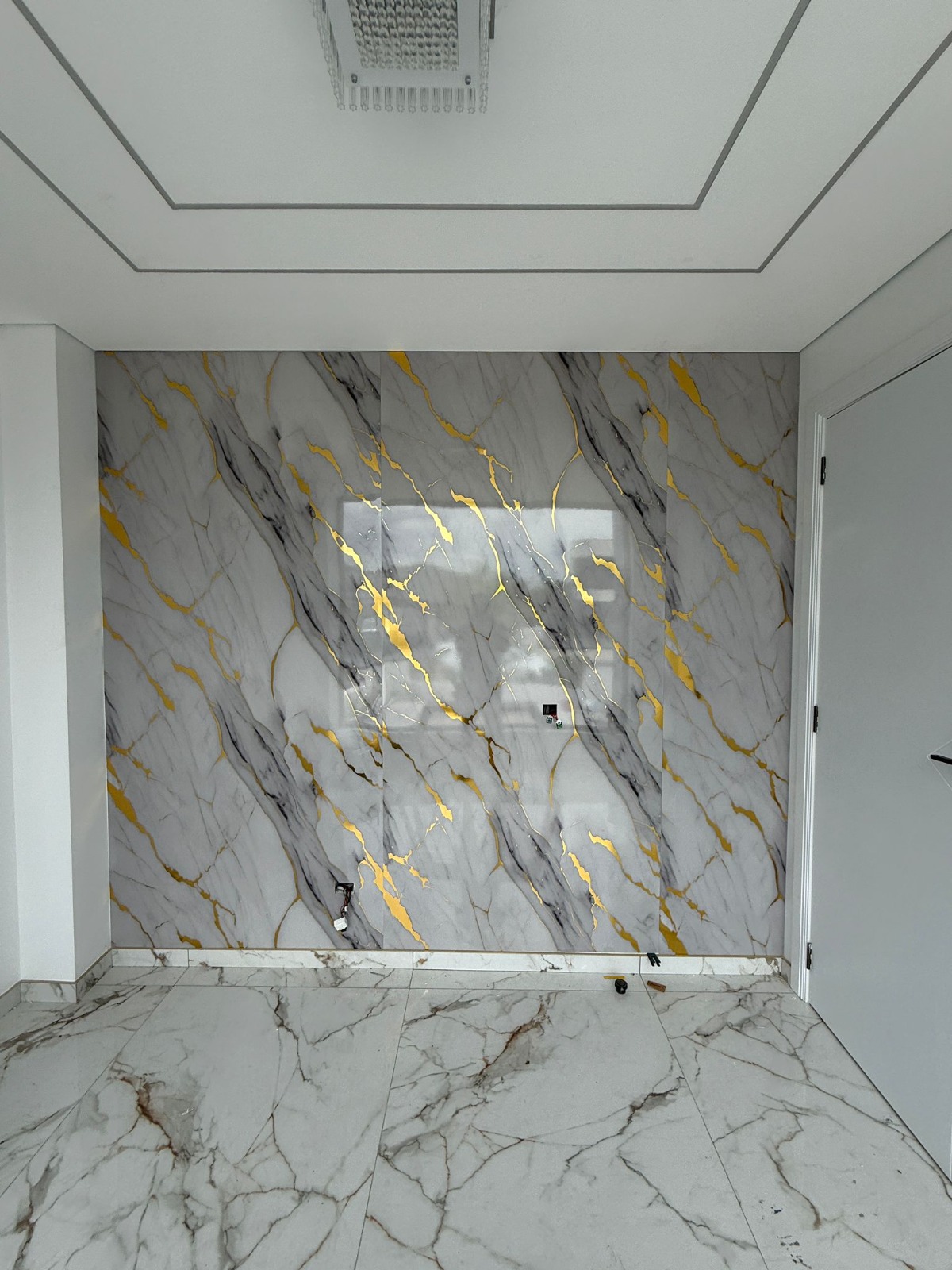WPC Fluted Wall Panels Installation