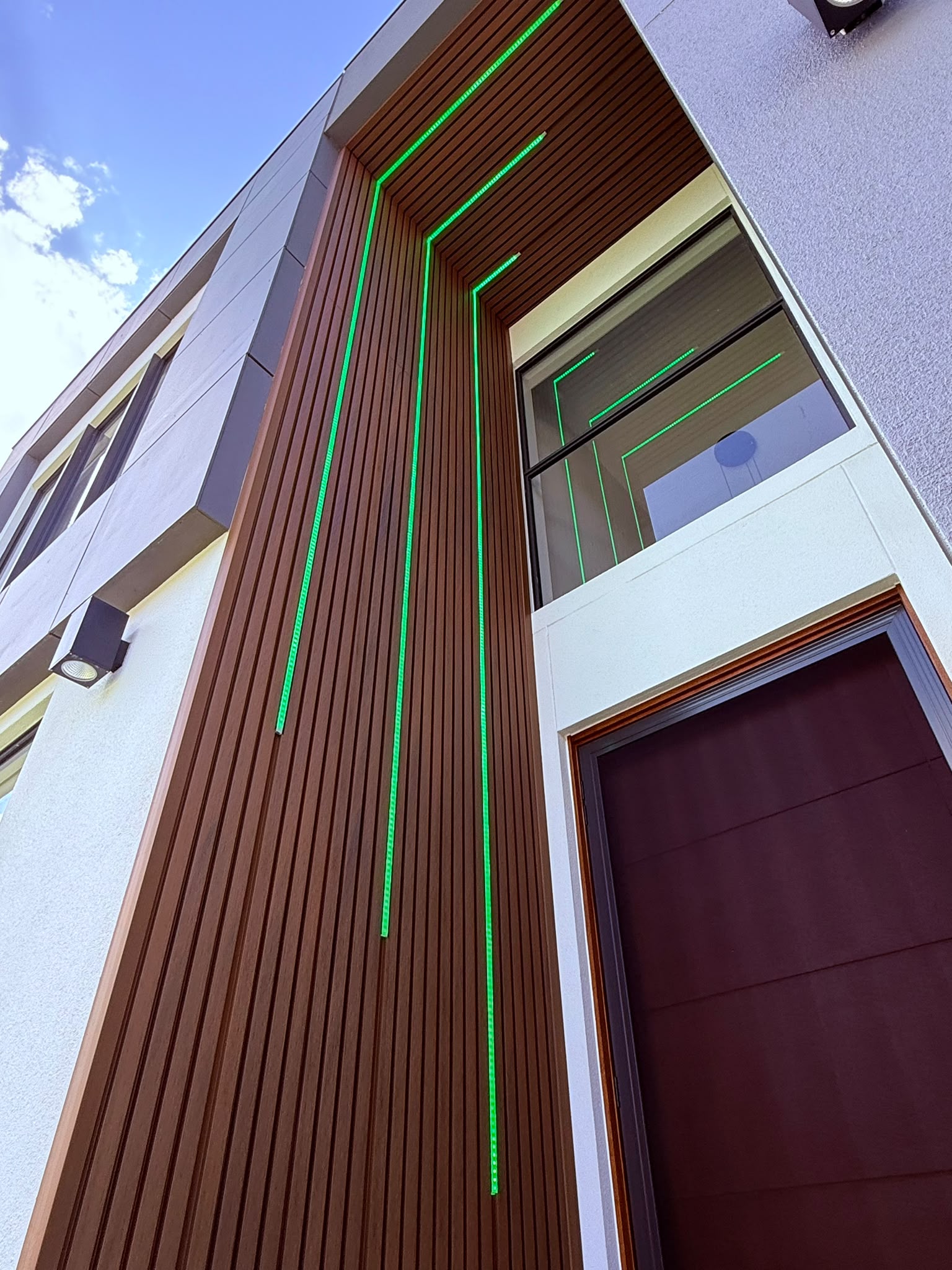 After Sound-Dampening Acoustic Slats