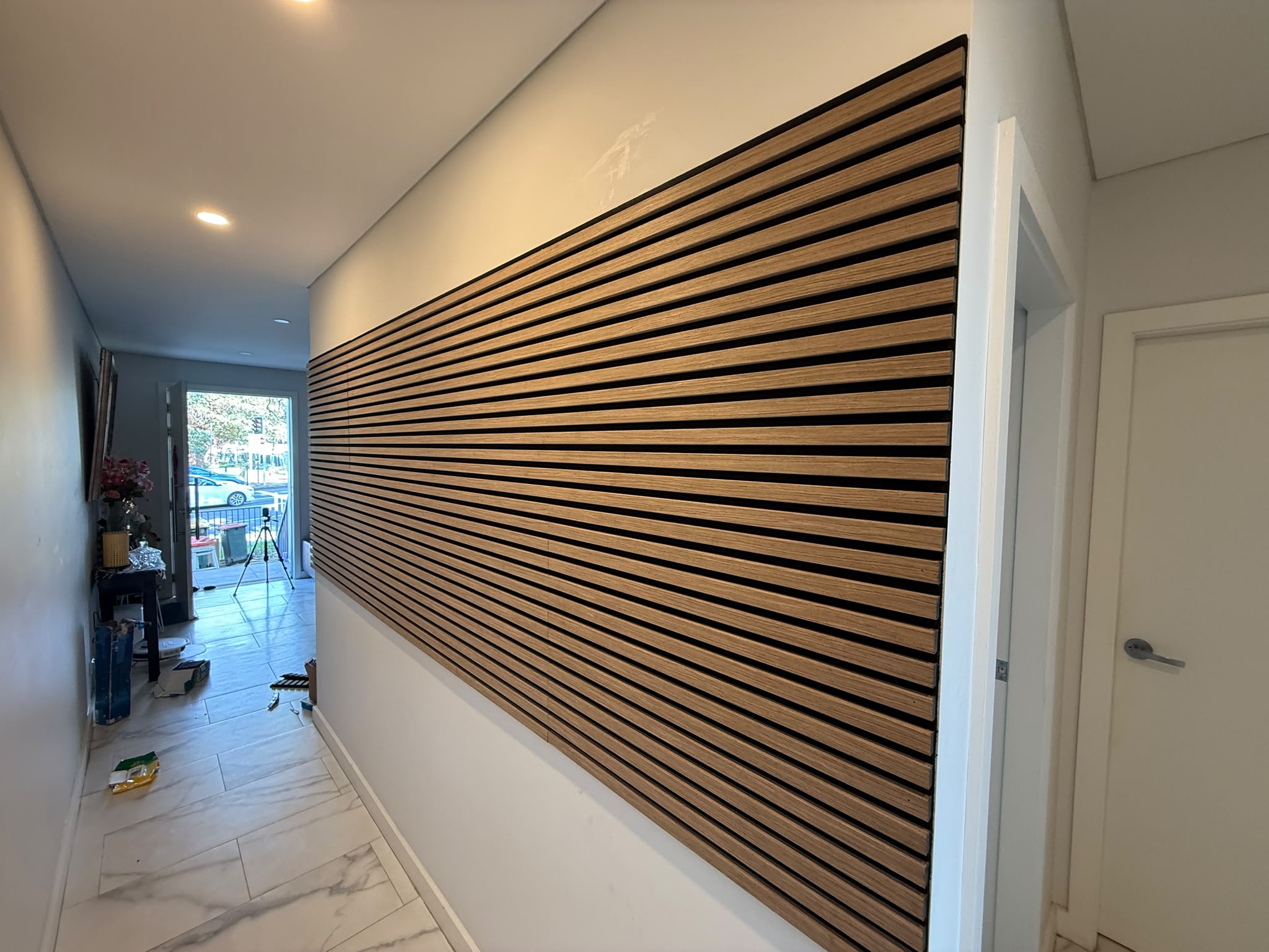 After Exterior WPC Paneling