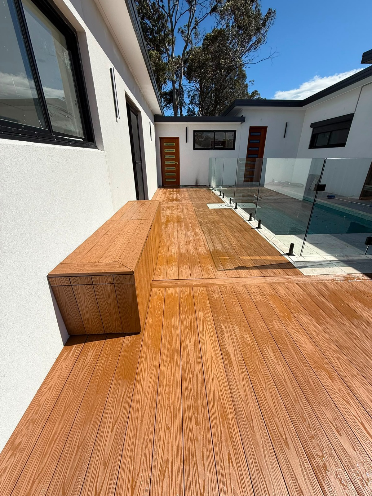 After Outdoor Decking Transformation